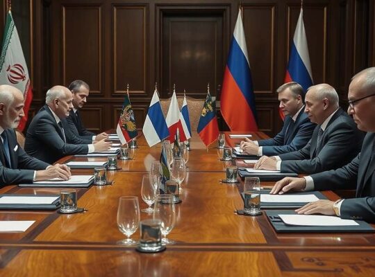 Iran Foreign Minister Meets Putin Amid Geopolitical Tensions and Calls for Hormuz Strait Peace