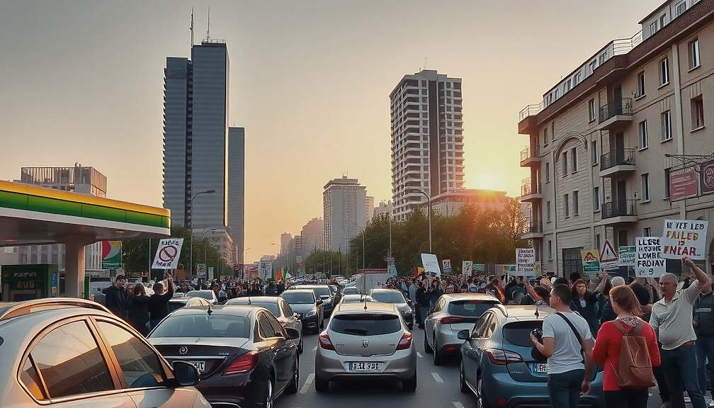 Green Party Demands Speed Limits, 9‑Euro Ticket and Oil‑Profit Levy to Combat Fuel Price Spike