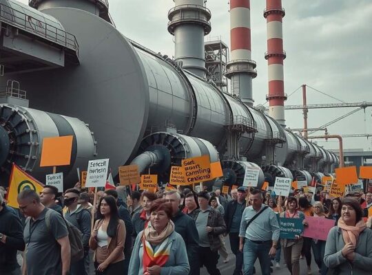 Environmental Groups Organize Rally Against Gas Power Plants and Fossil Fuel Expansion