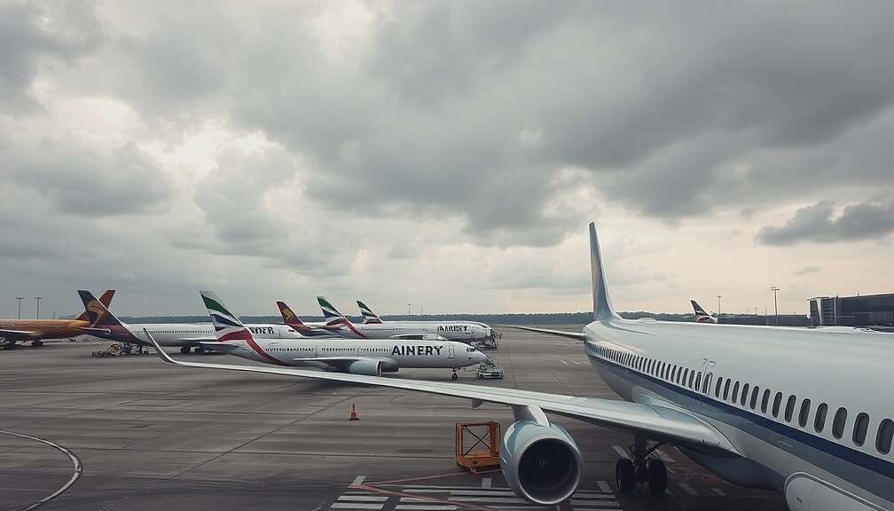 Falling US Markets and Soaring Fuel Costs Squeeze Airlines