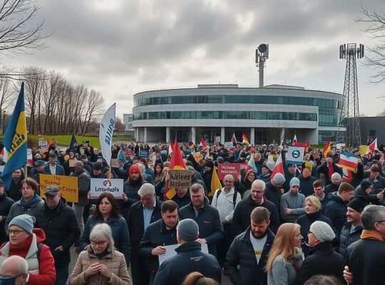 Verdi Escalates Telecom Warning Strikes Across Germany Demanding Pay Rises and Bonuses