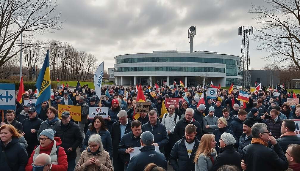 Verdi Escalates Telecom Warning Strikes Across Germany Demanding Pay Rises and Bonuses