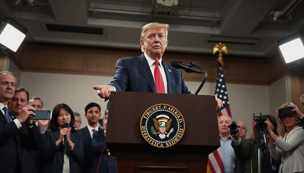 Trump Claims Iran Demanded Ceasefire, U.S. Will Consider Only if Hormuz Is Open.