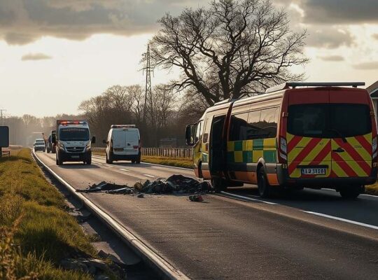Three Killed in Tragic Morning Crash on Niedersachsen Road; Investigation Launched