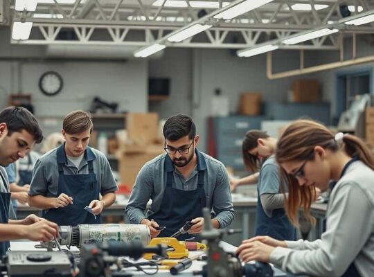 German Vocational Training Continues to Decline Despite Shifts in Gender Participation