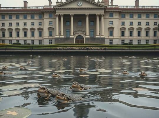 Bellevue Palace Amphibians Relocated as Presidential Residence Renovation Begins