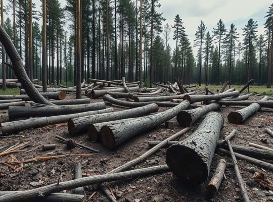 German Timber Harvest Drops Significantly, Led by Sharp Decline in Damage Wood