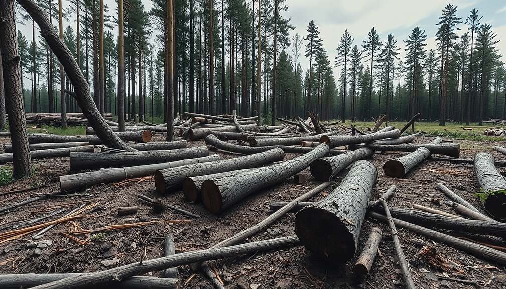 German Timber Harvest Drops Significantly, Led by Sharp Decline in Damage Wood