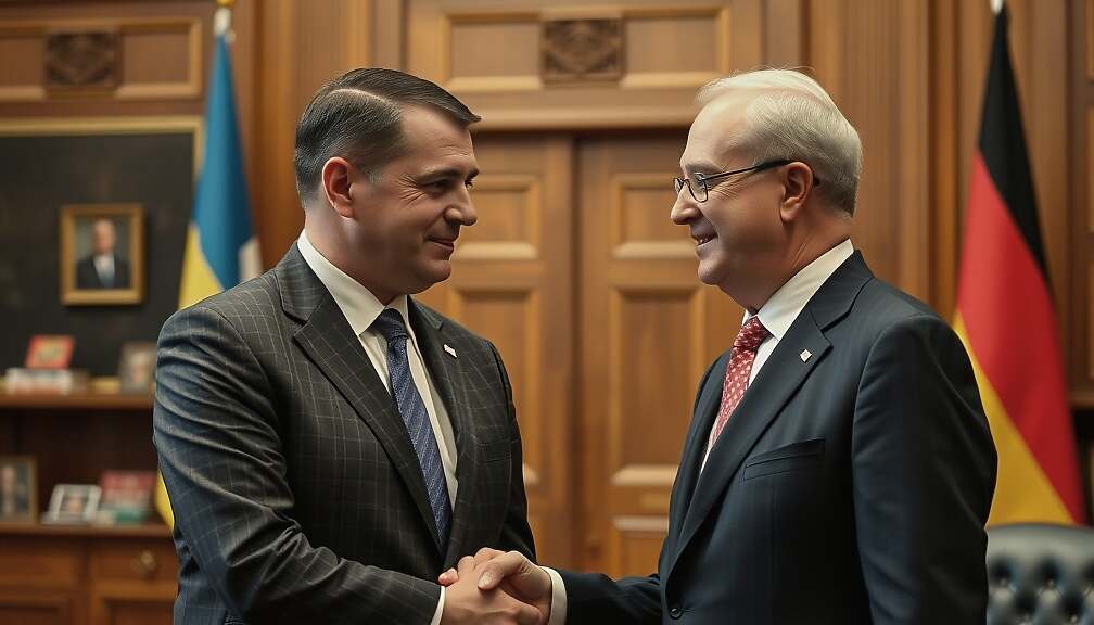 Ukraine President Zelenskyy Meets German Chancellor Merz for Key Government Consultations