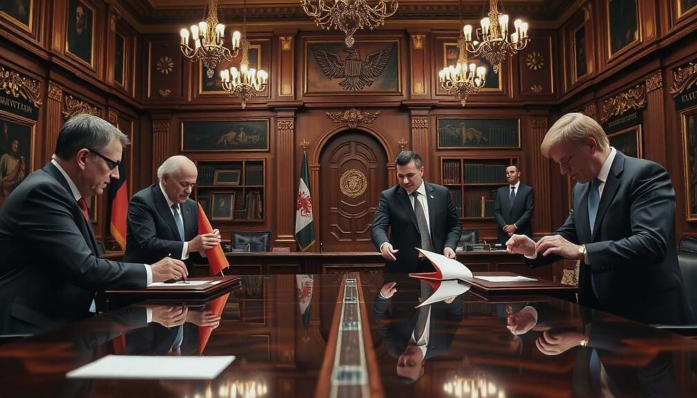 CDU and SPD Unveil Coalition Platform for Rhineland-Palatinate, Focusing on Education, Security, and Modernization