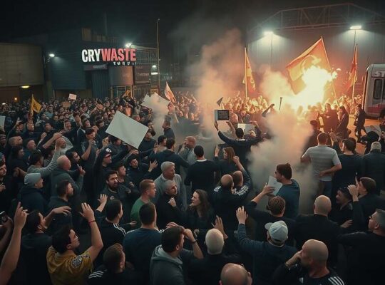 200 Football Fans Clashed in Thuringia Under Heavy Police Watch