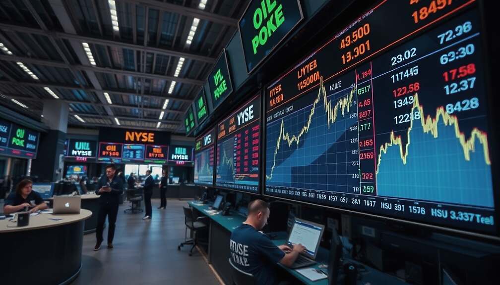 Mixed US Markets End Amid Inflation Concerns and Dropping Oil Prices