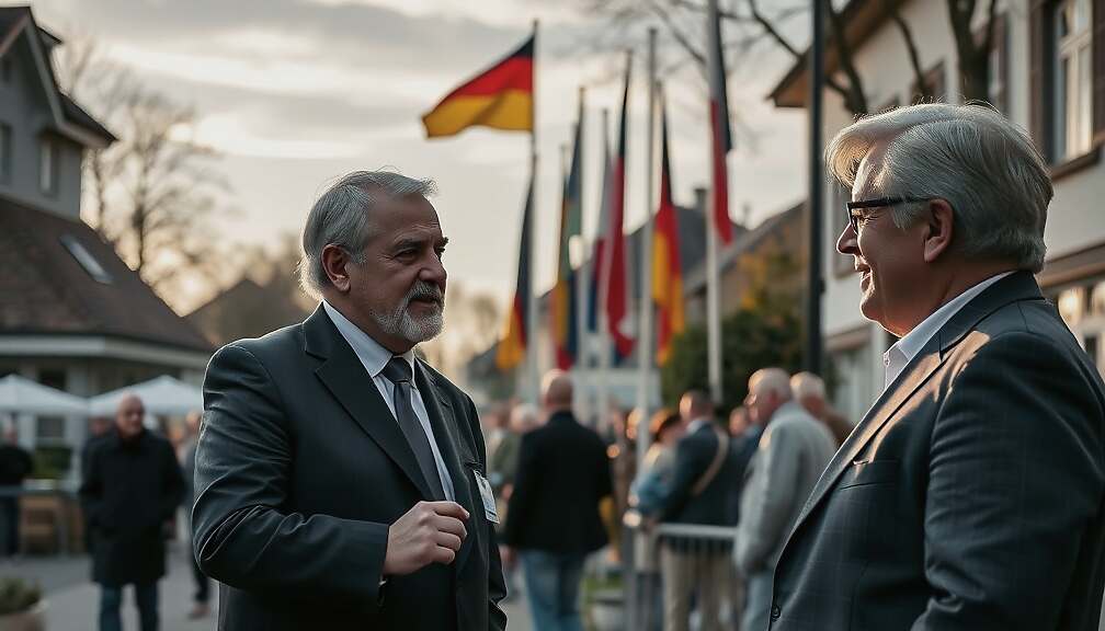 Party Atmosphere Masks Tensions Between Coalition Rivals