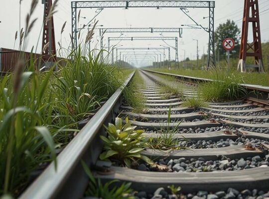 German Rail Expenses Skyrocket as Glyphosate Ban Forces Costly Manual Weed Removal