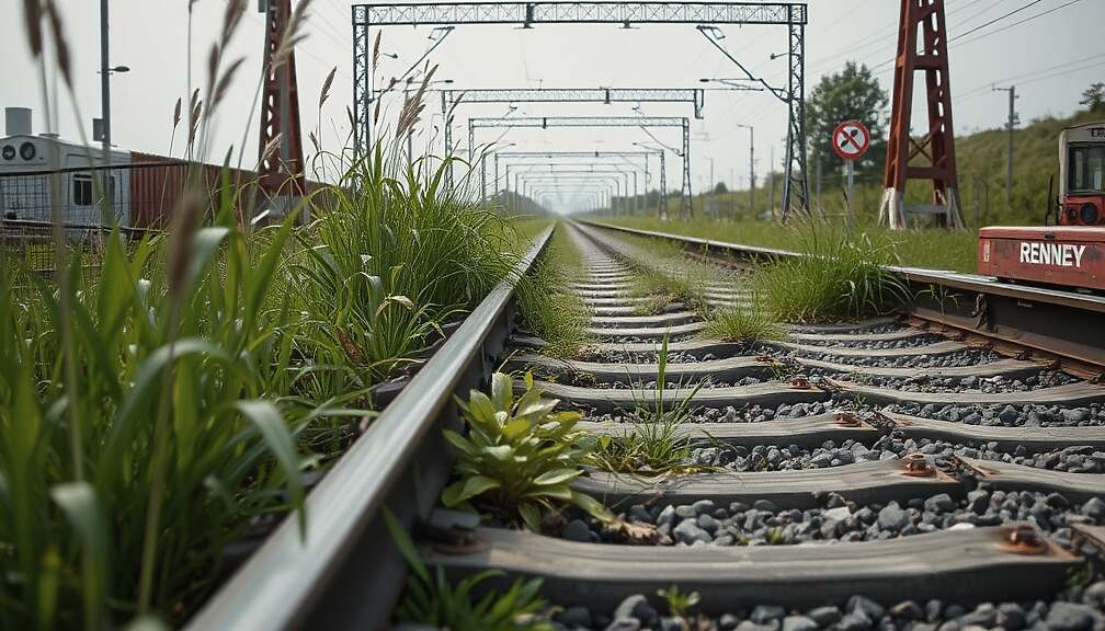 German Rail Expenses Skyrocket as Glyphosate Ban Forces Costly Manual Weed Removal