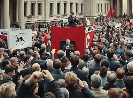 AfD Politician Attacked at Campaign Standoff Amid Political Dispute