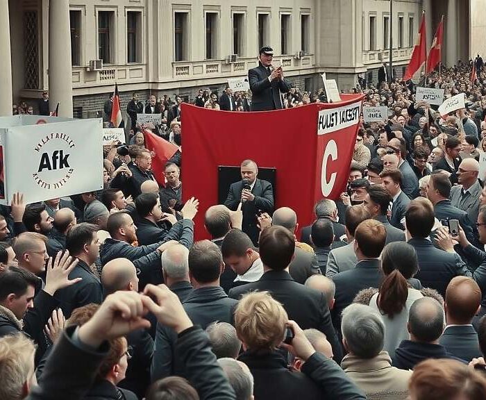 AfD Politician Attacked at Campaign Standoff Amid Political Dispute