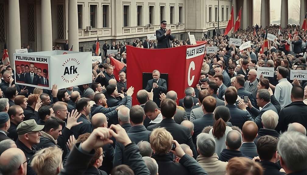 AfD Politician Attacked at Campaign Standoff Amid Political Dispute