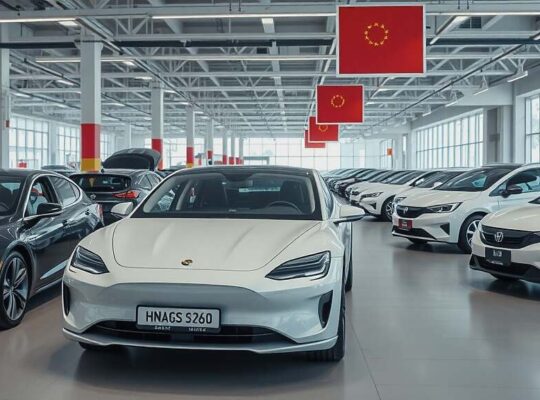 German Auto Giants See Plummeting China EV Market Share, Betting on Beijing Showcase for Turnaround