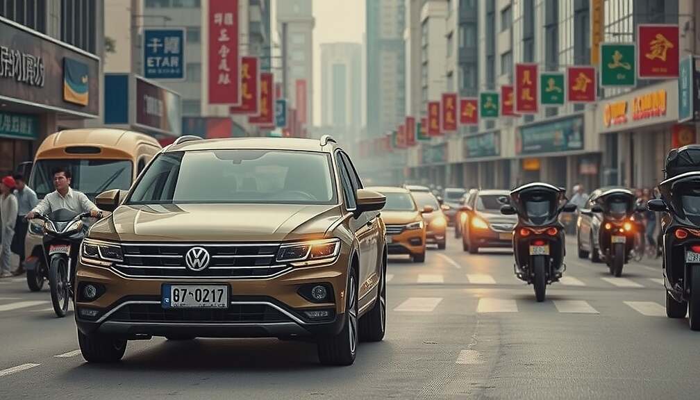 VW Warns of Shrinking Chinese Auto Market Amid Fierce Tech Competition