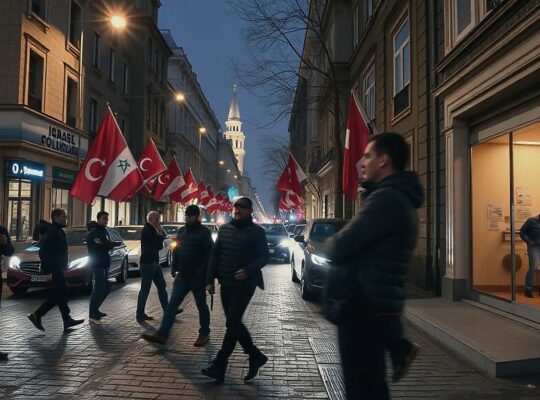 Gunfire Erupts Near Israeli Consulate in Istanbul Following Confrontation
