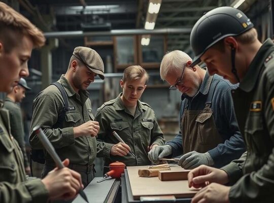 German Trades Plan to Integrate Apprenticeships for Conscripts to Bolster Skilled Workforce