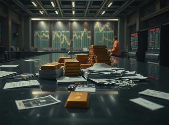 Dow Drops as Fear of Tech Dip and OpenAI Speculation Tanks Gold Prices