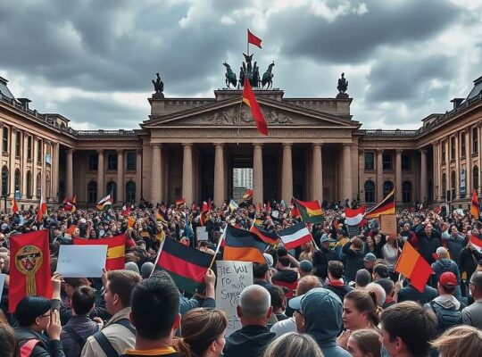 CDU Leader Supports Cantonment Zone to Curtail Disruptive Protests at Berlin Government District