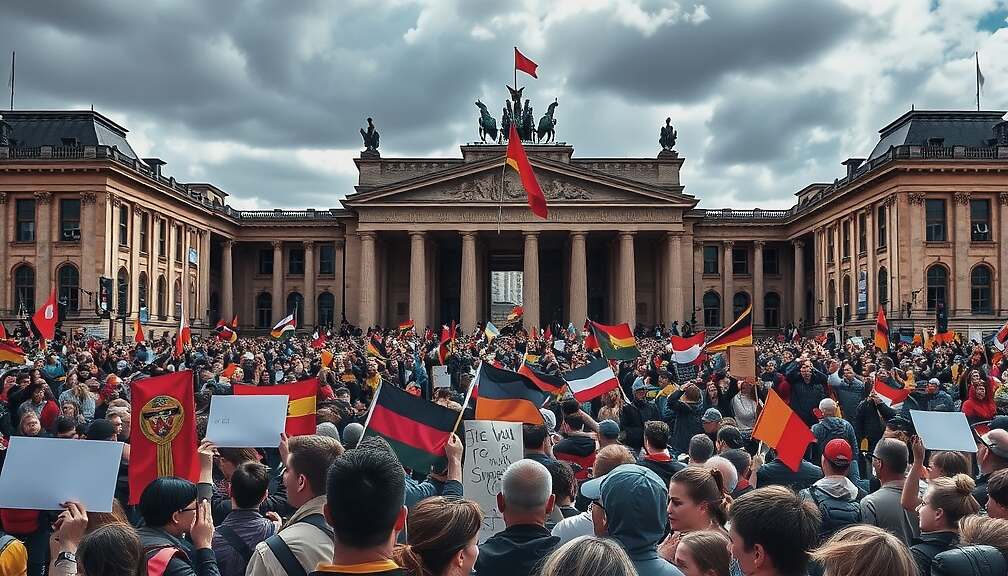 CDU Leader Supports Cantonment Zone to Curtail Disruptive Protests at Berlin Government District