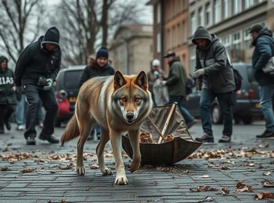 Hamburg Releases Bitten Wolf into Studied Wild Release After Human Encounter
