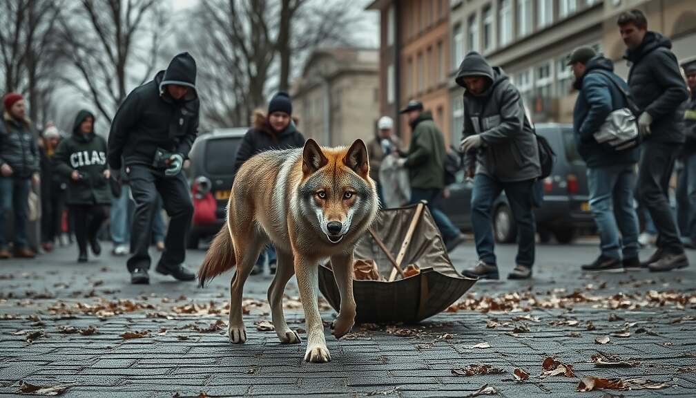 Hamburg Releases Bitten Wolf into Studied Wild Release After Human Encounter
