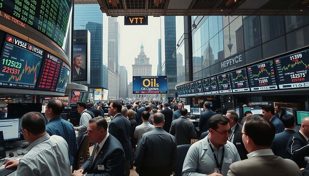 U.S. Stocks Split as Oil Jumps 7.4% Amid Iran Strait Tensions