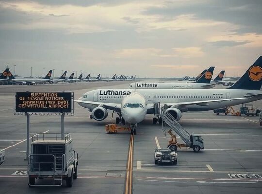 Lufthansa Pilots Announce Strike Threats Amid Deepening Labor Disputes and Call for Mediation