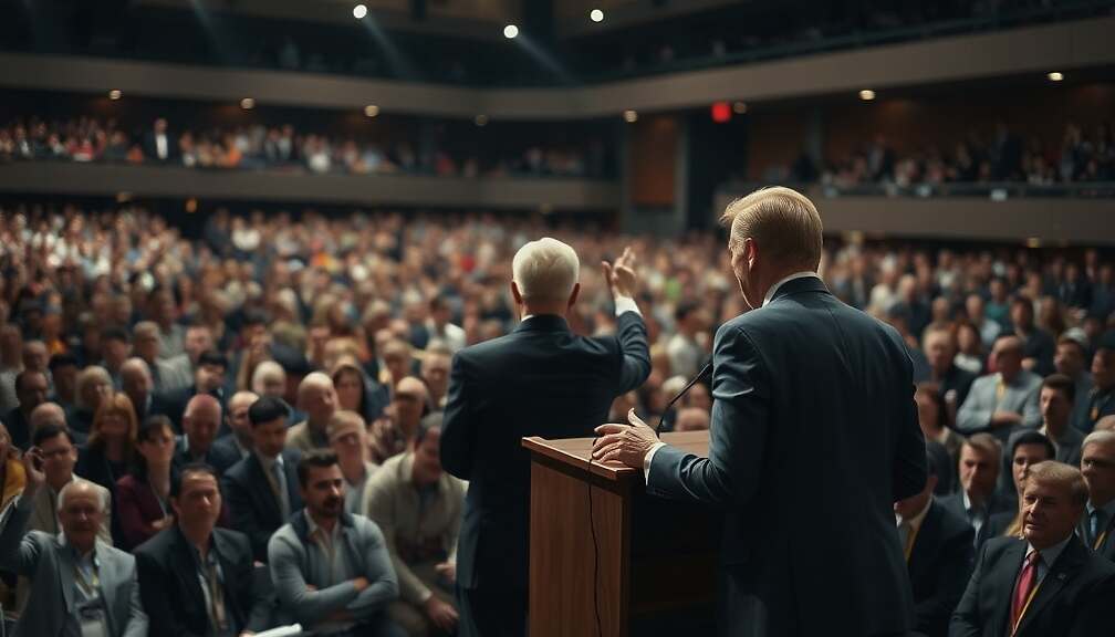 Merz Draws Buhrufe and Laughter Addressing DGB Congress Reform Agenda