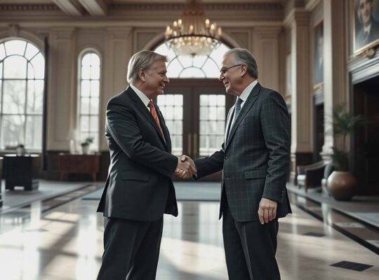 Green Pioneer Kretschmann Makes Farewell Visit to CDU's Friedrich Merz Ahead of Political Transitions