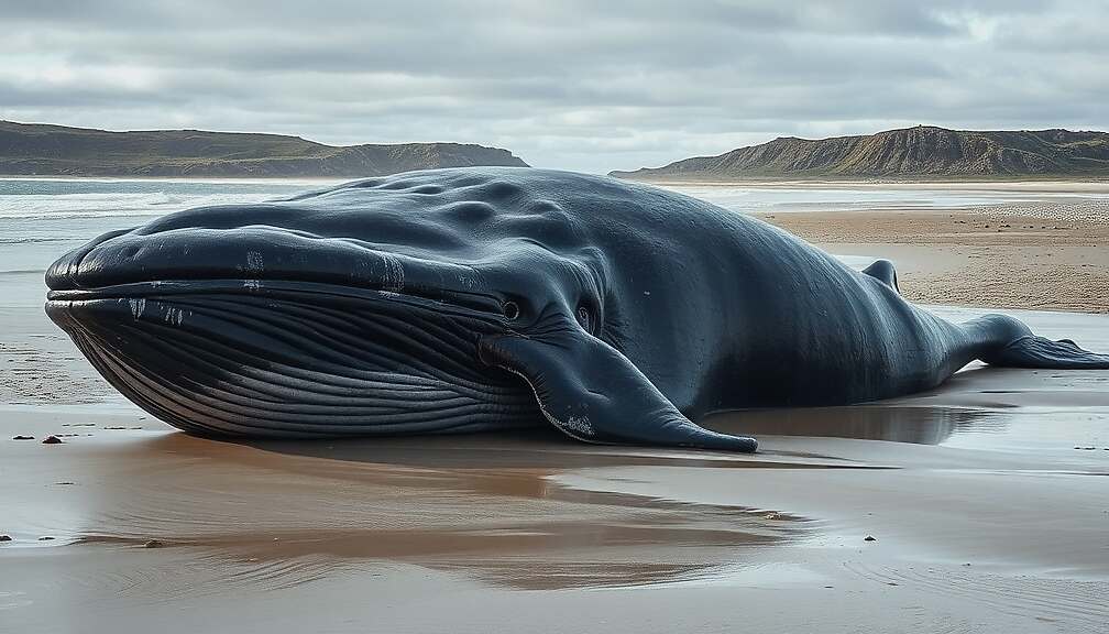 Stranded Narwhal Confirmed Dead After Coastal Movements in the Baltic Sea
