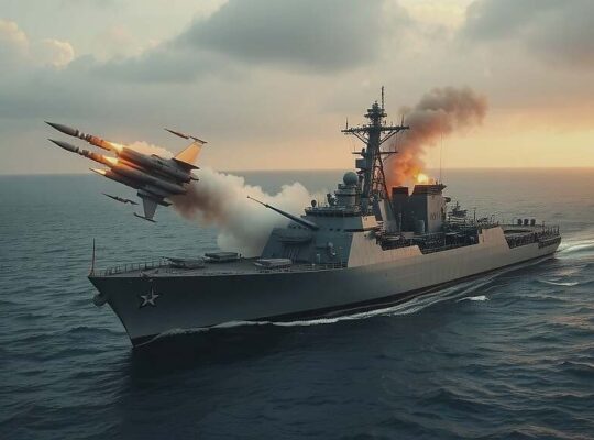 Iran Claims Missile Attack on US Warship in Strait of Hormuz Amid Escalating Tensions