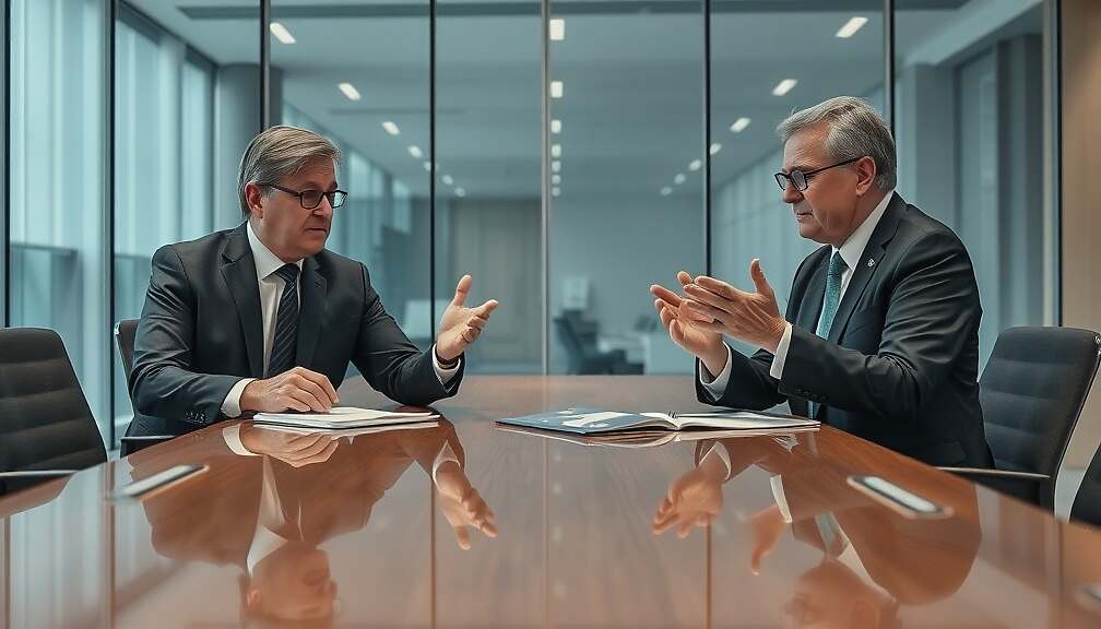 Schneider and Reiche Debate Germany's Green Transition Path
