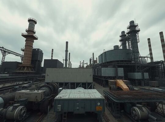 High Energy Prices Drive Major Production Slump in German Heavy Industry