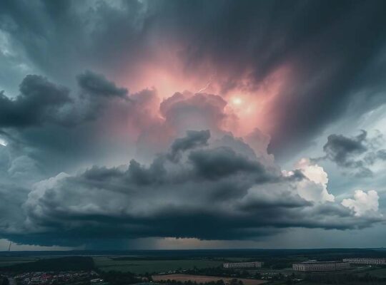 Severe Thunderstorm Warnings Issued for Central and Southern Germany