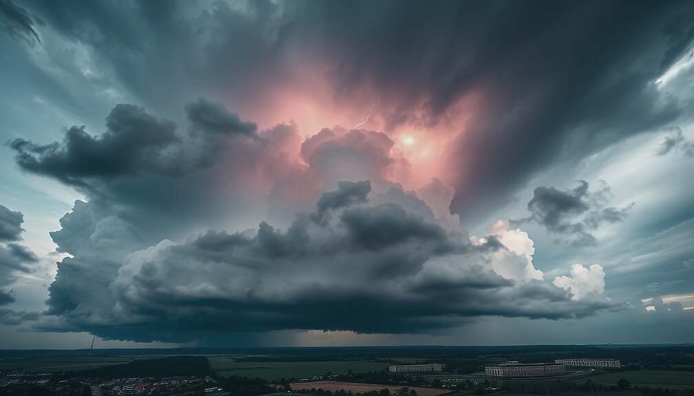 Severe Thunderstorm Warnings Issued for Central and Southern Germany