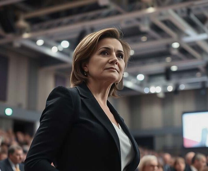 Linken Chief Schwerdtner Embraces Internal Power Struggle and Platform Debate at Party Congress