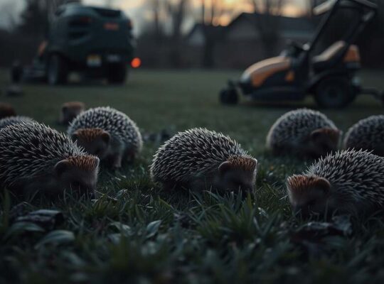 Greens Demand Nighttime Ban on Mowing Robots to Protect Hedgehogs