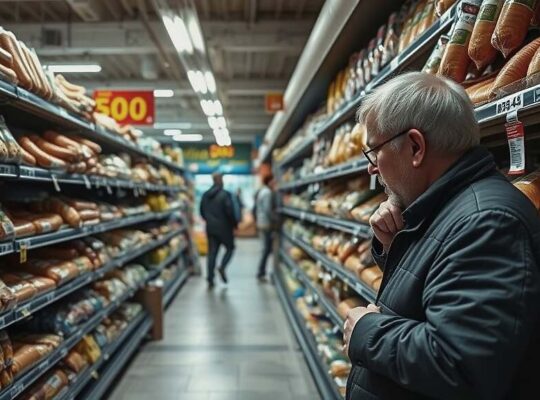 Uli Hoeneß Ensures Sausage Placement Accuracy by Personally Checking Retail Displays