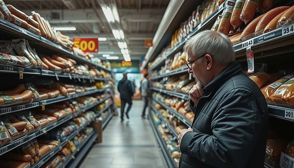 Uli Hoeneß Ensures Sausage Placement Accuracy by Personally Checking Retail Displays