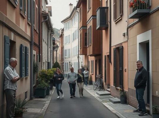 Germans Rate Neighborhoods Good, But Socializing Remains Low According to Survey