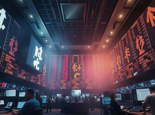 US Markets Fall Amid Trump's China Trip Frustrations and Global Unsettlement