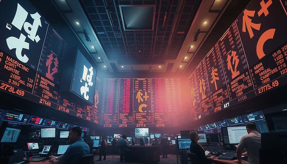 US Markets Fall Amid Trump's China Trip Frustrations and Global Unsettlement