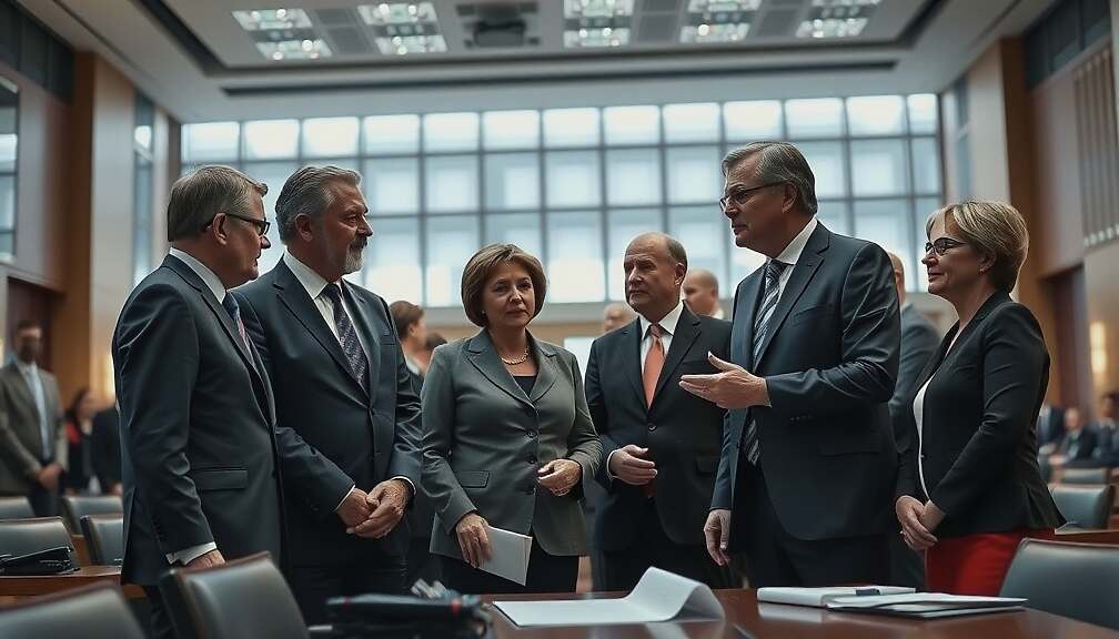 CDU and SPD Call for Coalition Harmony to Focus on Growth and Social Stability