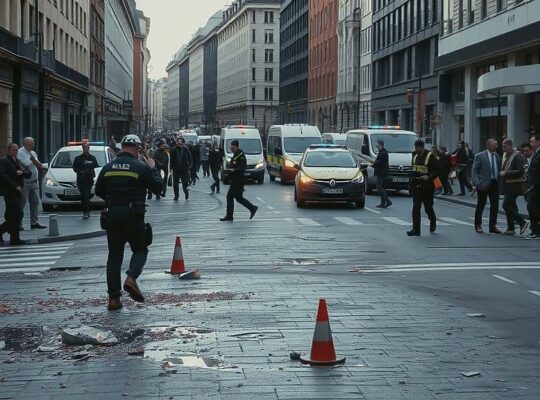 Multiple Casualties Reported After Vehicle Attack in Leipzig City Center